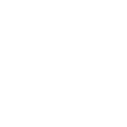 Icon depicting neuropathy relief with a foot and two target areas, symbolizing pain points, depicted in white on a transparent background.